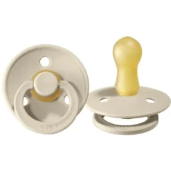 BIBS Fopspeen Round 0-6mnd Vanilla><noscript><img width=