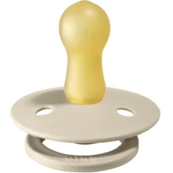 BIBS Fopspeen Round 0-6mnd Vanilla><noscript><img width=