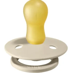 BIBS Fopspeen Round 0-6mnd Vanilla><noscript><img width=