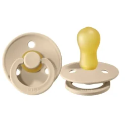 BIBS Fopspeen Round 0-6mnd Vanilla><noscript><img width=