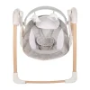 Bo Jungle B-Portable Swing Dolphy Wood Pure White> Swings
