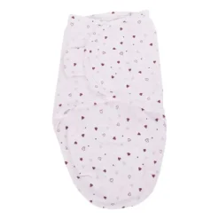 Bo Jungle B-Wrap Lovely Hearts Small> Inbakeren|4-Seizoenen Slaapzakken