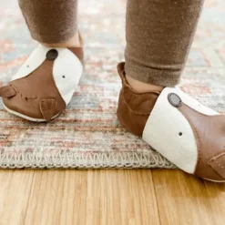 Bobux Soft Soles Slofje Foxy - Mt. S - Toffee><noscript><img width=