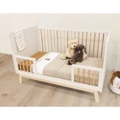 Bopita Bedbank 70 x 140 Lines Dune / Naturel><noscript><img width=