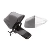 Bugaboo Donkey 5 Duo Extension Complete Grey Melange - Grey Melange> Accessoires Kinderwagens|Accessoires Tweeling/Duo