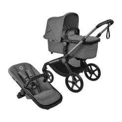 Bugaboo Fox 5 Renew Complete Kinderwagen - Black / Deep Indigo / Deep Indigo><noscript><img width=