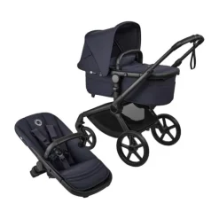 Bugaboo Fox 5 Renew Complete Kinderwagen - Black / Deep Indigo / Deep Indigo><noscript><img width=
