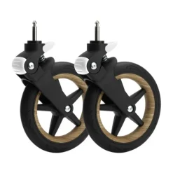 Bugaboo Fox Wieldoppen Hout> Accessoires Kinderwagens|Accessoires Tweeling/Duo
