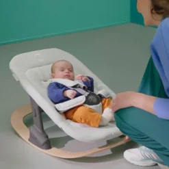 Bugaboo Giraffe Baby Schommelstoel Bundel - Tornado Grey><noscript><img width=