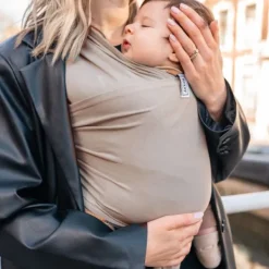 ByKay Draagdoek Stretchy Wrap Deluxe Chocolate M><noscript><img width=