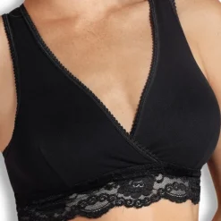 Carriwell Crossover Slaapbeha Biokatoen Zwart M><noscript><img width=