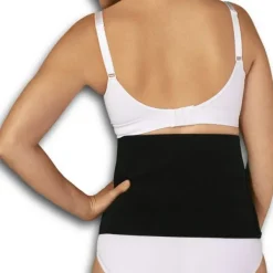Carriwell Sluitband Belly Binder Biokatoen Zwart L/XL><noscript><img width=