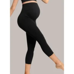 Carriwell Zwangerschapslegging Recycled 3/4 Zwart M> Leggings