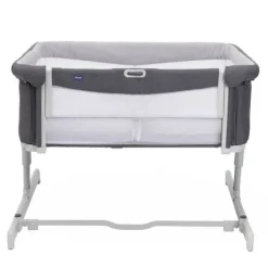 Chicco Co-sleeper - Next2Me Twins - Magnet Grey><noscript><img width=