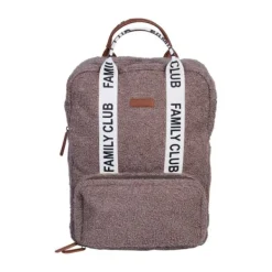 Childhome Family Club Verzorgingsrugzak - Signature - Teddy - Zacht Bruin><noscript><img width=