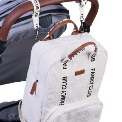 Childhome Family Club Verzorgingsrugzak - Signature - Teddy - Zacht Bruin><noscript><img width=