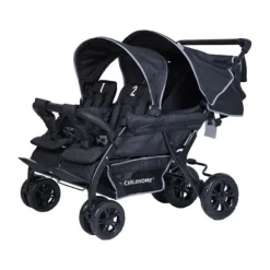 Childhome Kinderwagen - Quadruple - 4 Kinderen - Zwart> Wandelwagens|Complete Kinderwagens