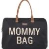 Childhome Mommy Bag Groot Black Gold> Accessoires Kinderwagens|Accessoires Tweeling/Duo