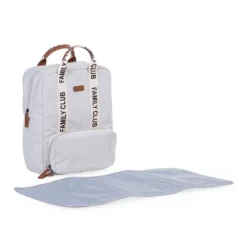 Childhome Verzorgingsruzak Family Club Signature Ecru><noscript><img width=