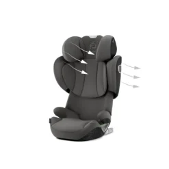 Cybex Autostoel SOLUTION T I-FIX Mirage Grey - Dark Grey><noscript><img width=