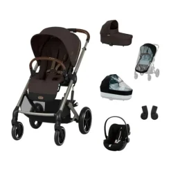 Cybex Balios 3-in-1 Kinderwagen Set L - Almond Beige/Beige><noscript><img width=