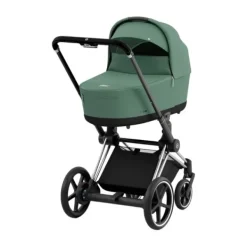 Cybex Kinderwagen 2-in-1 e-Priam 4 Chrome Black / Chrome - Cozy Beige><noscript><img width=