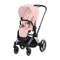Cybex Kinderwagen 2-in-1 e-Priam 4 Chrome Black / Chrome - Cozy Beige><noscript><img width=