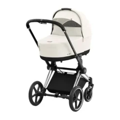 Cybex Kinderwagen 2-in-1 e-Priam 4 Chrome Black / Chrome - Cozy Beige><noscript><img width=