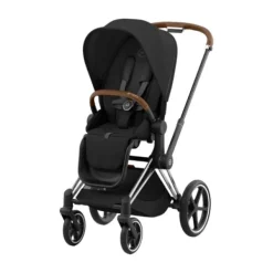 Cybex Kinderwagen 2-in-1 e-Priam 4 Chrome Brown / Chrome - Cozy Beige><noscript><img width=