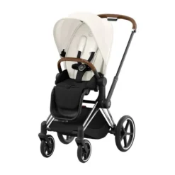 Cybex Kinderwagen 2-in-1 e-Priam 4 Chrome Brown / Chrome - Cozy Beige><noscript><img width=