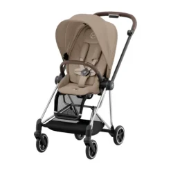 Cybex Kinderwagen 2-in-1 Mios 3 Chrome Brown / Chrome - Cozy Beige / Beige> Wandelwagens|Complete Kinderwagens