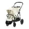 Cybex Wandelwagen Gazelle S TPE Seashell Beige - Light Beige> Tweeling Kinderwagens|Duo Kinderwagens