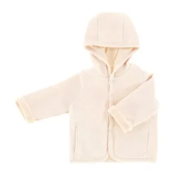 DAY Jasje Met Capuchon - Gestreept - Apricot - Mt. 62/68> Jasjes