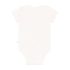 DAY Romper Korte Mouw + Grow-Along - Off White - Mt. 50/56> Rompertjes