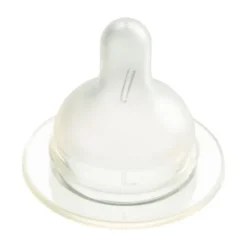 Difrax Flesspeen Brede Hals Natural M (2 stuks)> Flesspenen