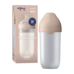Difrax Mammafeel Fles – 330 ml – Soft Pink><noscript><img width=