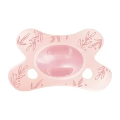 Difrax Natural Fopspeen - Newborn - Soft Pink Hearts><noscript><img width=