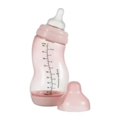 Difrax S-Fles Breed 310ml Roze> Flessen