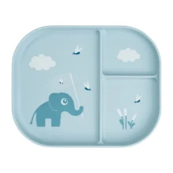 Done By Deer Elphee Vakjes Bord - Blue> Bordjes