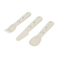 Done By Deer Foodie Cutlery Set Confetti Sand> Bestek