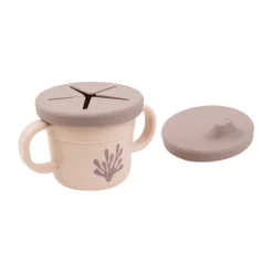 Done By Deer Foodie Spout/Snack Cup Elphee Blue> Bekers