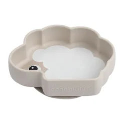 Done By Deer Sheepy Stick&Stay Bordje - Silicone - Sand> Bordjes