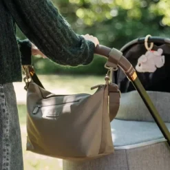 Done By Deer Stroller Bag - Taupe><noscript><img width=