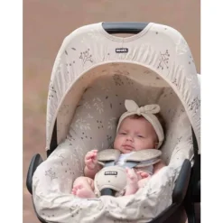 Dooky Seat Cover - 0mnd+ - Romantic Leaves Beige><noscript><img width=