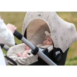 Dooky Seat Cover - 0mnd+ - Romantic Leaves Beige><noscript><img width=