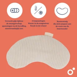 Doomoo Snoogy Mom Warmwaterkruik - Corduroy - Sand><noscript><img width=