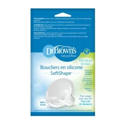 Dr. Brown's Borstschild Siliconen Softshape Maat C 2-Pack><noscript><img width=