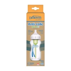 Dr. Brown's Fles Brede Hals Glas Option+ 270ml> Flessen