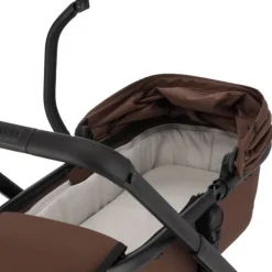 Dubatti One E6 Kinderwagen 2-in-1 - Black / Walnut Brown><noscript><img width=