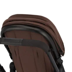 Dubatti One E6 Kinderwagen 2-in-1 - Black / Walnut Brown><noscript><img width=